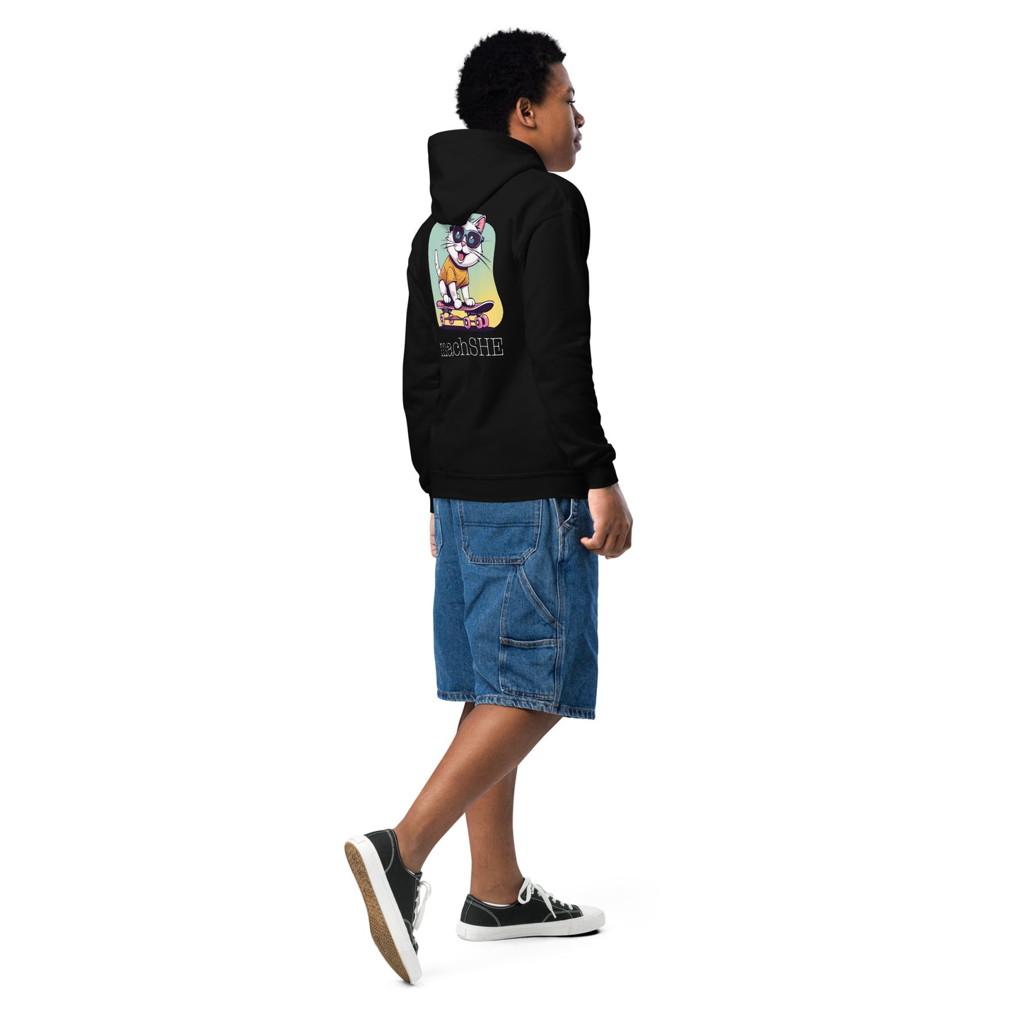 MachSHE Youth heavy blend hoodie