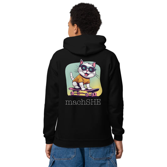 MachSHE Youth heavy blend hoodie